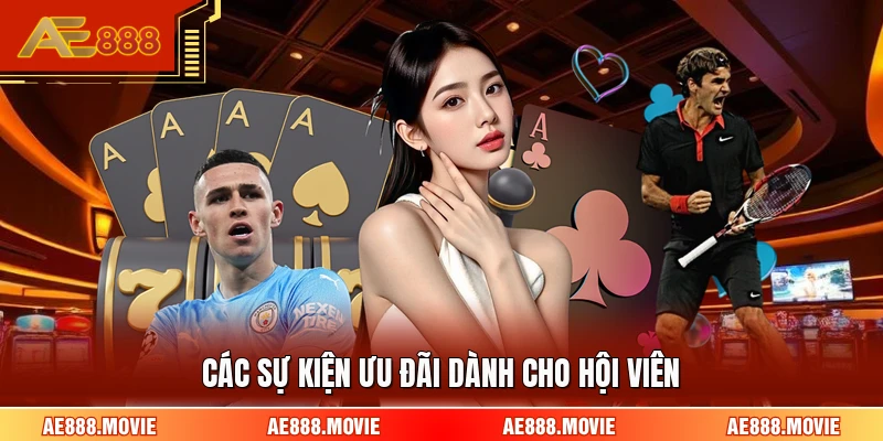 Các sự kiện ưu đãi dành cho hội viên